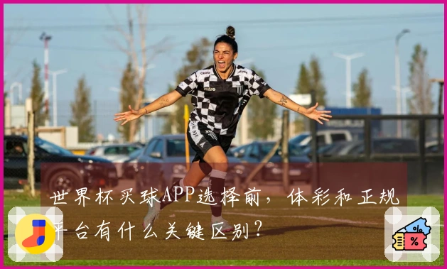 世界杯买球APP选择前，体彩和正规平台有什么关键区别？